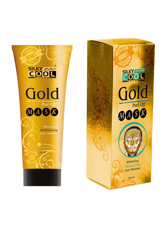 

Silky Cool Gold Peel Off Mask, 120ml