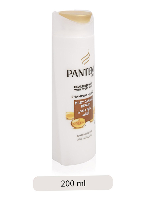 

Pantene Pro-V Milky Damage Repair Shampoo for Damaged Hair, 200ml