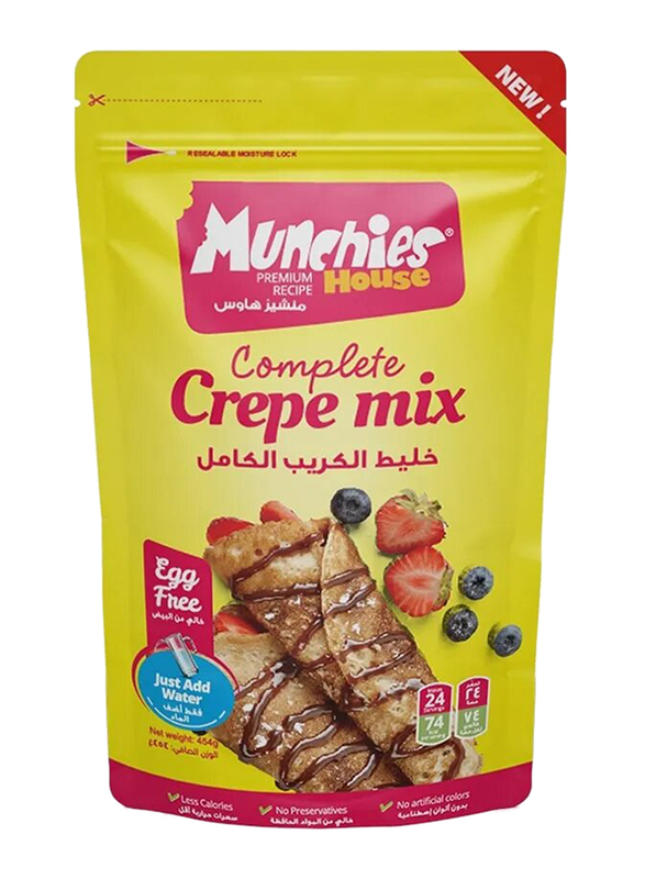 

Munchies House Complete Crepe Mix, 454g
