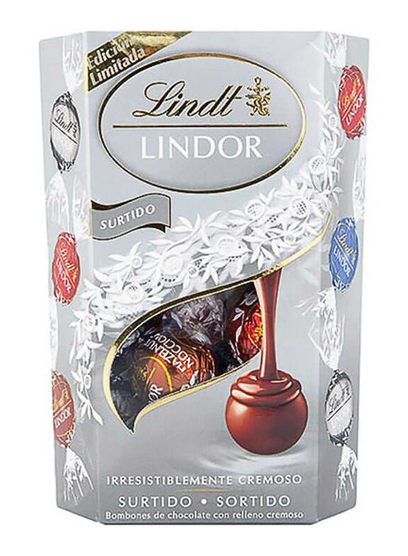 

Lindt Lindor Assorted Chocolates Silver Edition, 200g