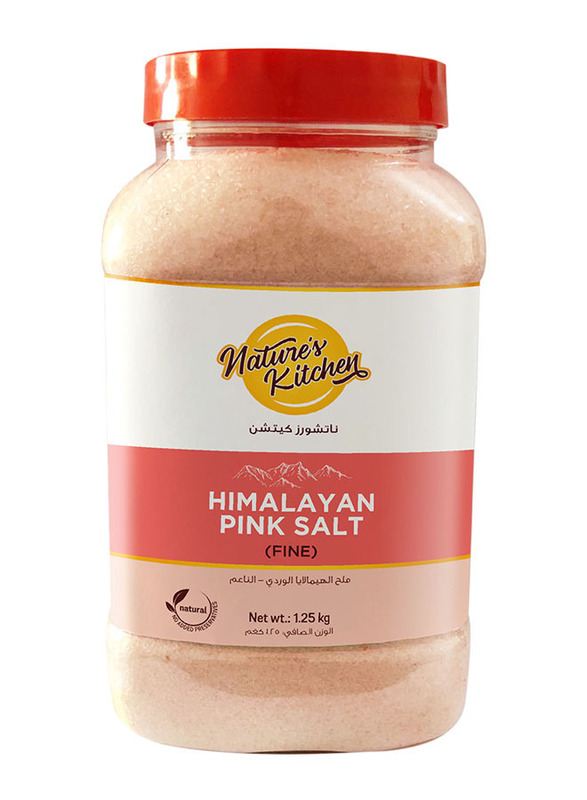 

Natures Kitchen Himalayan Fine Salt, 1.25 Kg