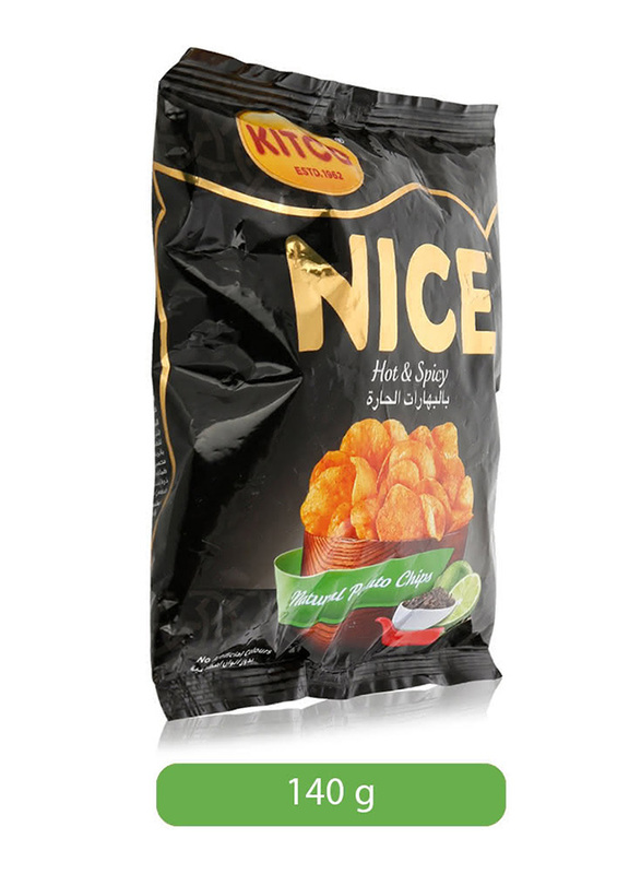 

Kitco Nice Hot & Spicy Natural Potato Chips, 140g