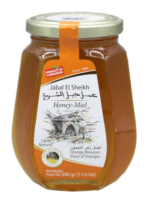 

Jabal El Sheikh Orange Blossom Honey, 425g