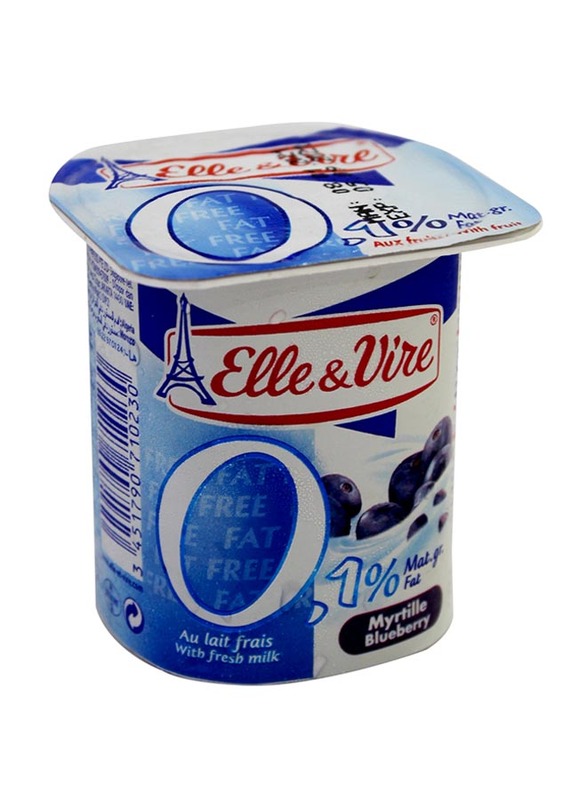 

Elle & Vire 0% Bluebery Light Yoghurt, 125g