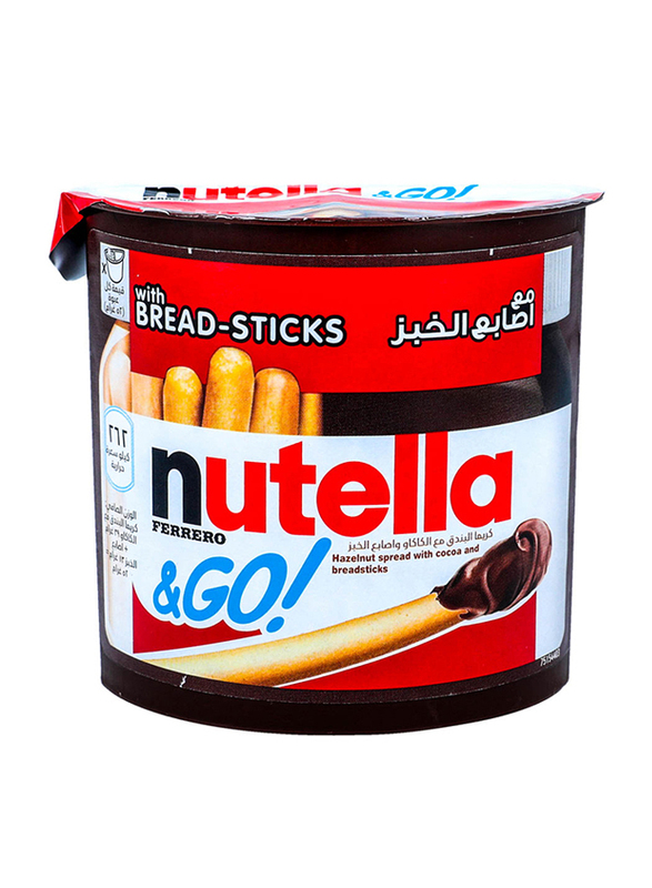 

Nutella & Go Hazelnut Cocoa Spread and Breadstick, 52g