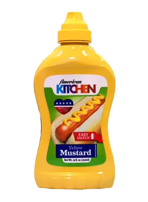 

American Kitchen Yellow Mustard, 414ml