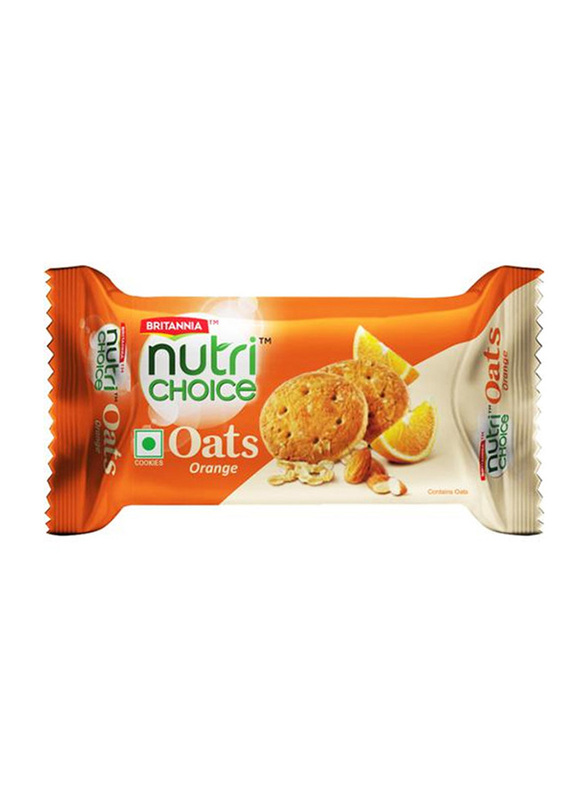 

Britannia Nutri Choice Oats Cookies with Orange, 75g