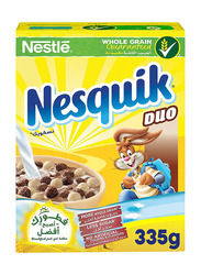 Nestle Nesquik Duo Breakfast Cereals, 335g