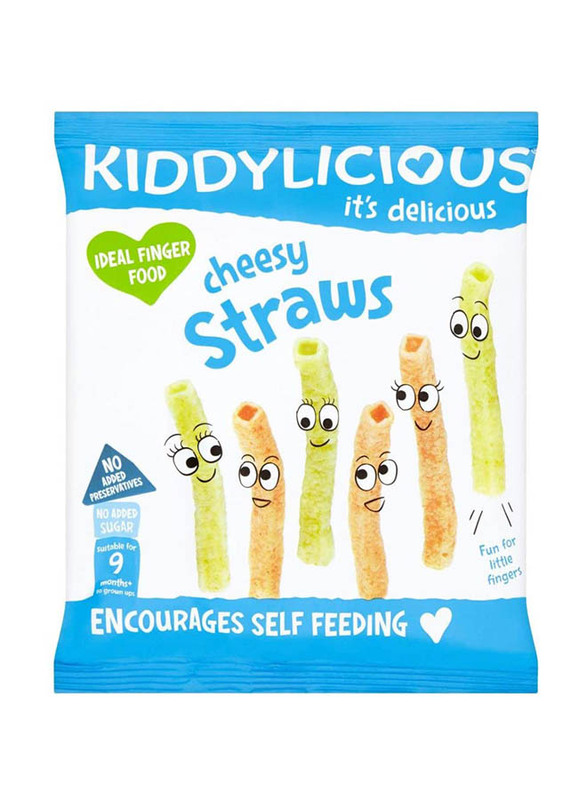 

Kiddylicious Cheesey Straws, 12g