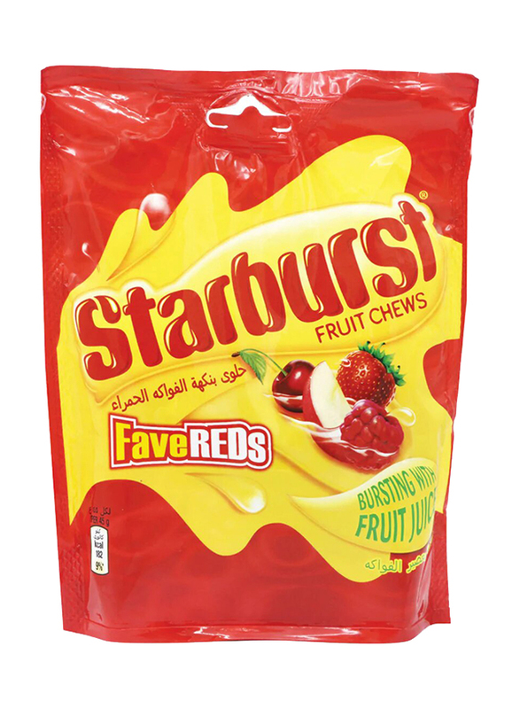 

Starburst Fave Reds Fruit Chews Candies, 165g