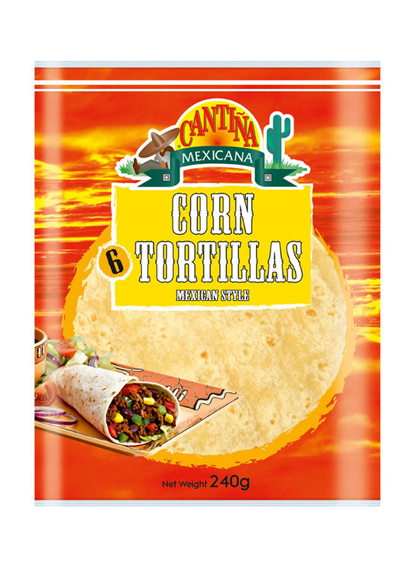 

Cantina Mexicana Corn Tortillas for Wraps, 240g