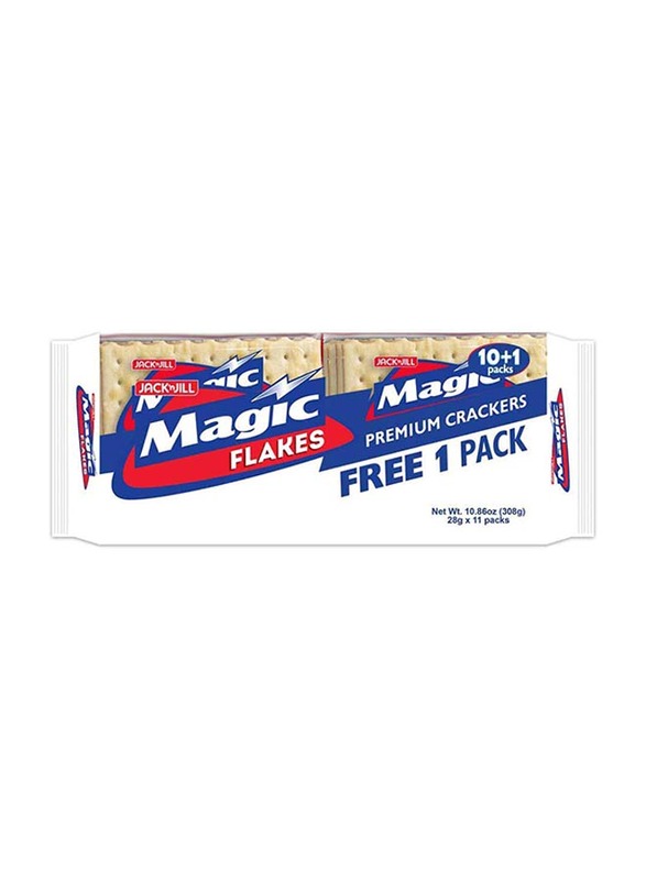 

Magic Flakes Premium Jack & Jill Crackers, 11 Pieces x 28g