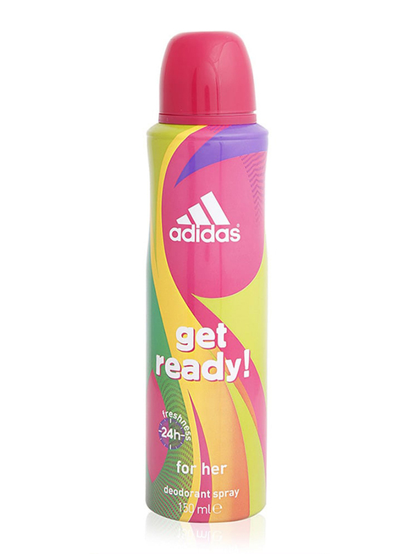

Adidas Get Ready Deodorant Spray for Women, 150ml