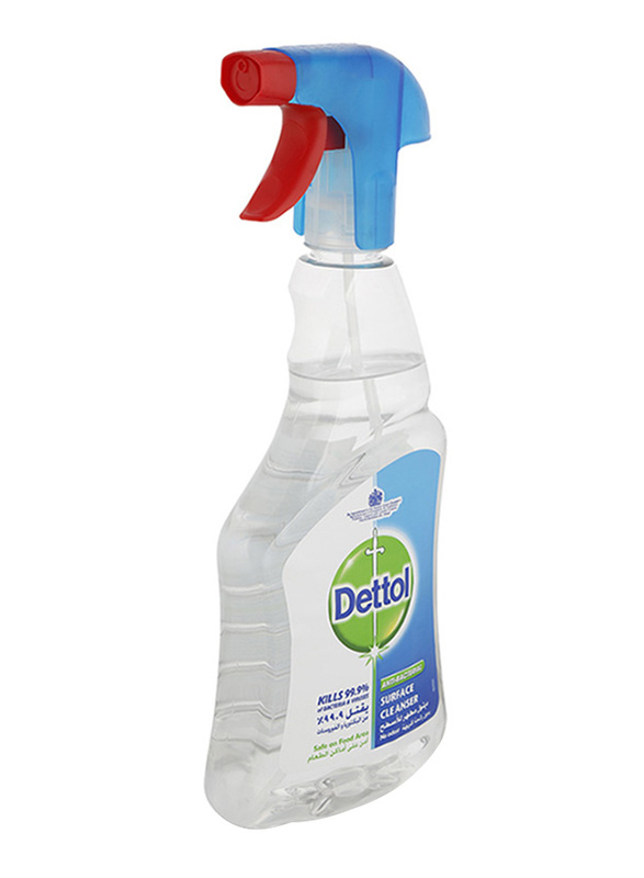 

Dettol Anti-Bacterial Clear Surface Cleaner with Trigger Spray, 500ml