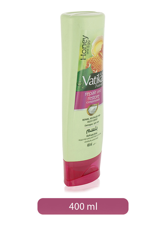 

Dabur Vatika Repair & Restore Conditioner for Damaged Hair, 400ml