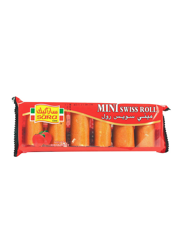 

Sara Cake Strawberry Mini Rolls, 120g