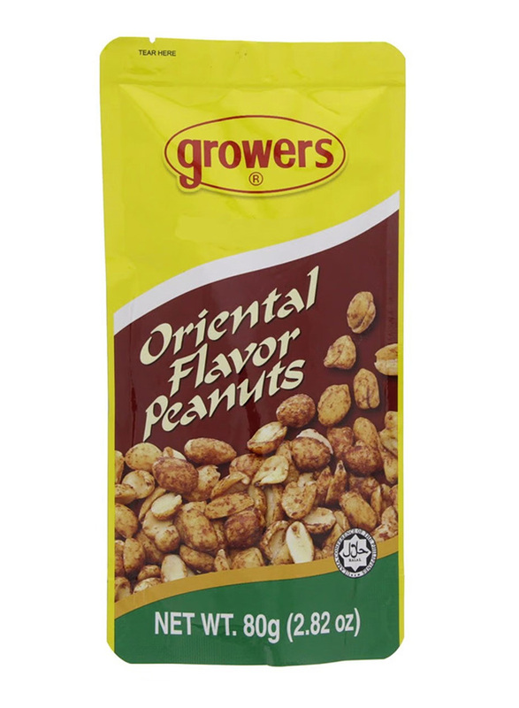

Growers Oriental Flavor Peanuts, 80g