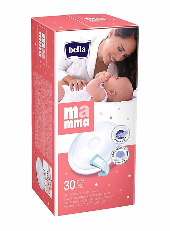 

Bella Cotton Nursing Pads, 40 Pieces, Clear