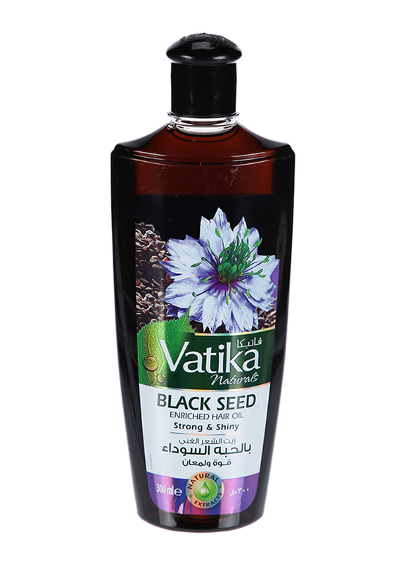 

Dabur Vatika Black Seed Hair Oil for All Hair Types, 300ml