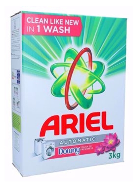 

Ariel Automatic Powder Laundry Detergent Touch of Downy Freshness, 3 Kg