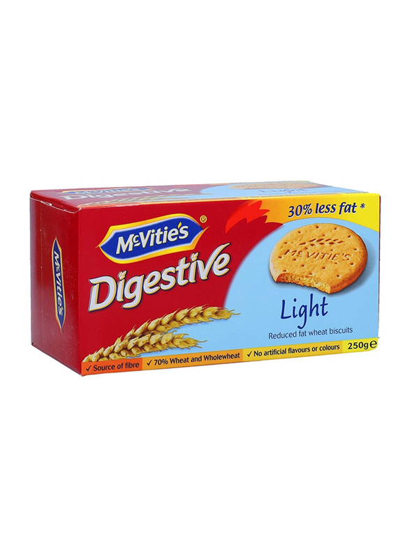 McVitie's Digestive Light Wheat Biscuits, 250g