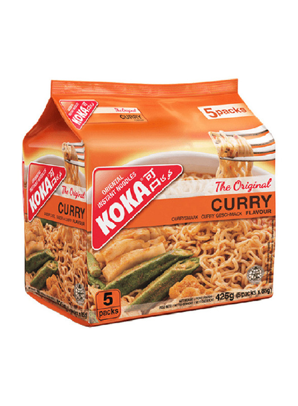 

Koka Curry Noodles, 5 Packs x 85g