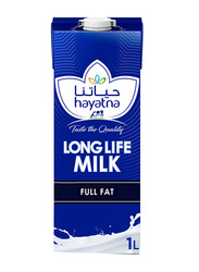Hayatna UHT Full Fat Milk, 1ltr