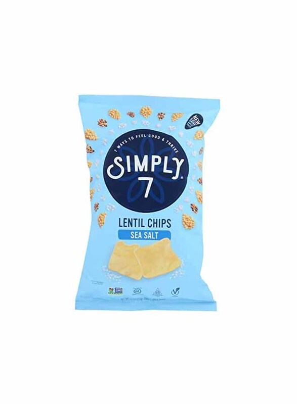 

Simply 7 Sea Salt Flavor Lentil Chips, 113g