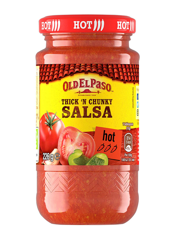 

Old El Paso Thick & Chunky Salsa Hot, 226g