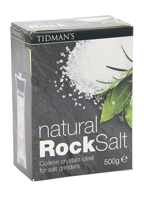 

Tidman's Natural Rock Salt, 500g