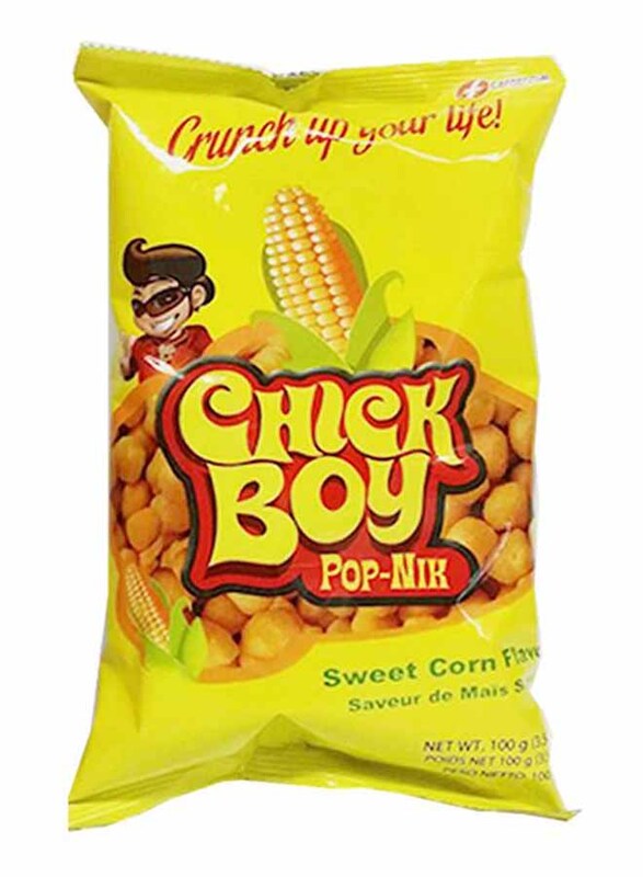 

Chick Boy Sweet Corn Flavoured Pop-Nik, 100g