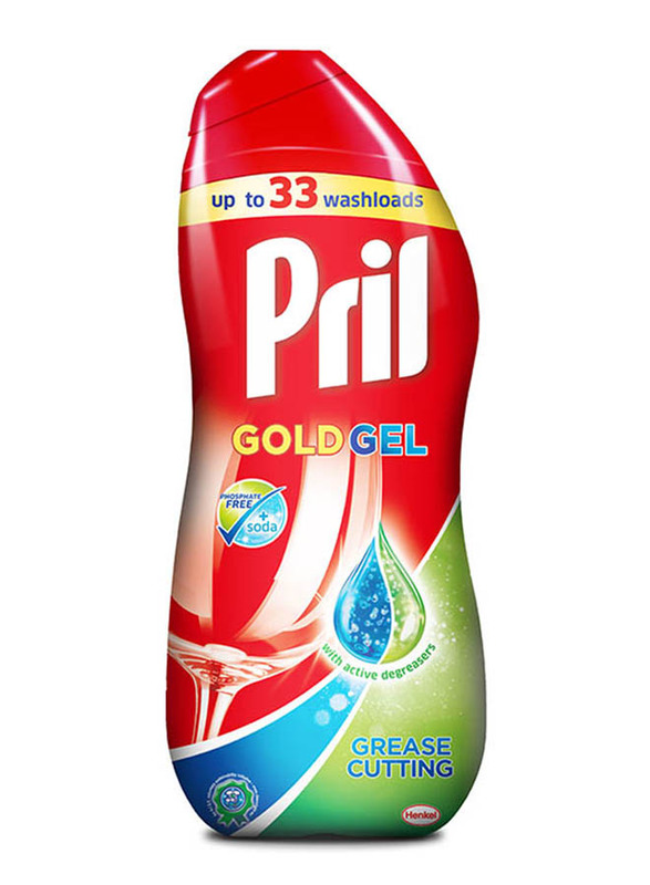 

Pril All in 1 Gel Grease Cutting Dishwasher Liquid, 670ml