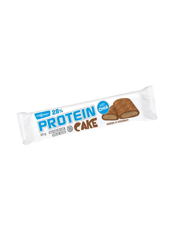 

Maxsport Protein Cake Cocoa & Coconut Bar, 50g