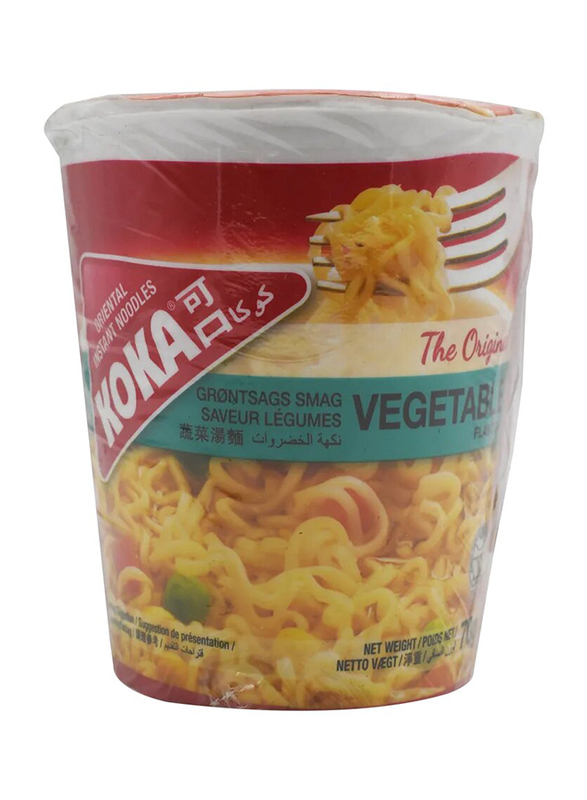 

Koka Vegetable Flavour Instant Cup Noodles, 70g