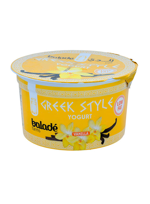 

Balade Low Fat Vanilla Greek Yogurt, 180g