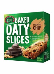 Mother Earth Baked Chocolate Chip Oaty Slices, 240g