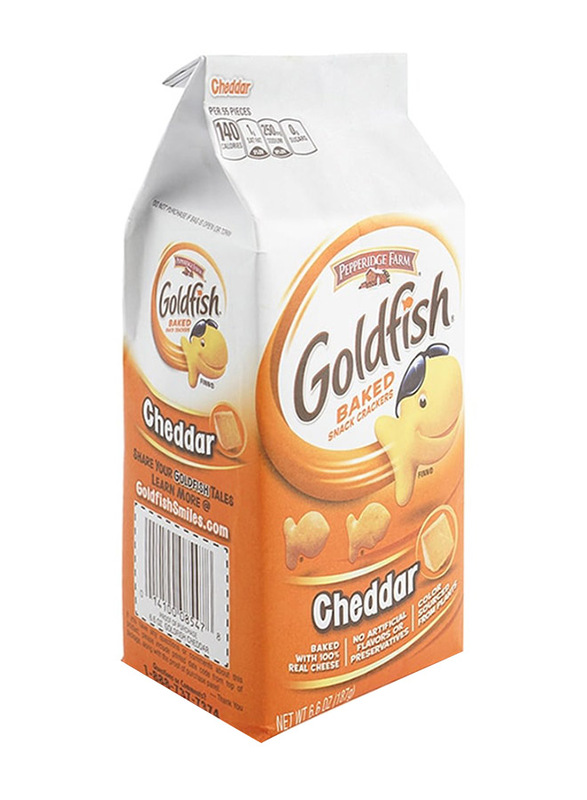 

Peppridge Farm Goldfish Baked Cheddar Snack Cracker, 187g