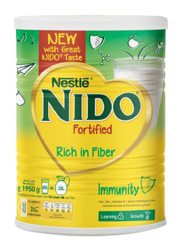 

Nido Rich in Fiber Milk Powder Tin, 900g