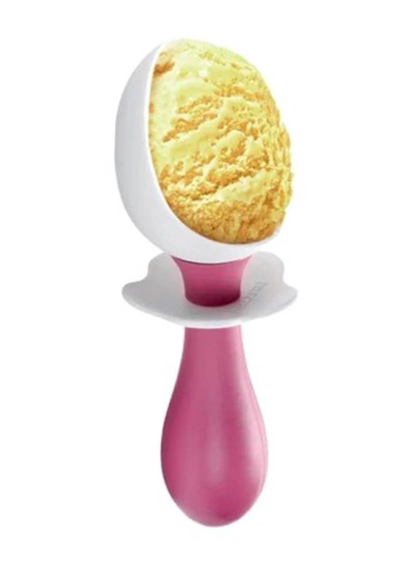 

Tescoma Bambini Plastic Ice Cream Scoop, White/Pink
