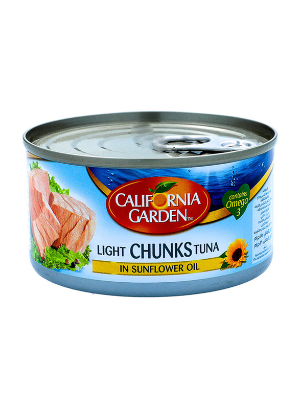 

California Garden Light Chunks Tuna in Sunflower Oil, 185g