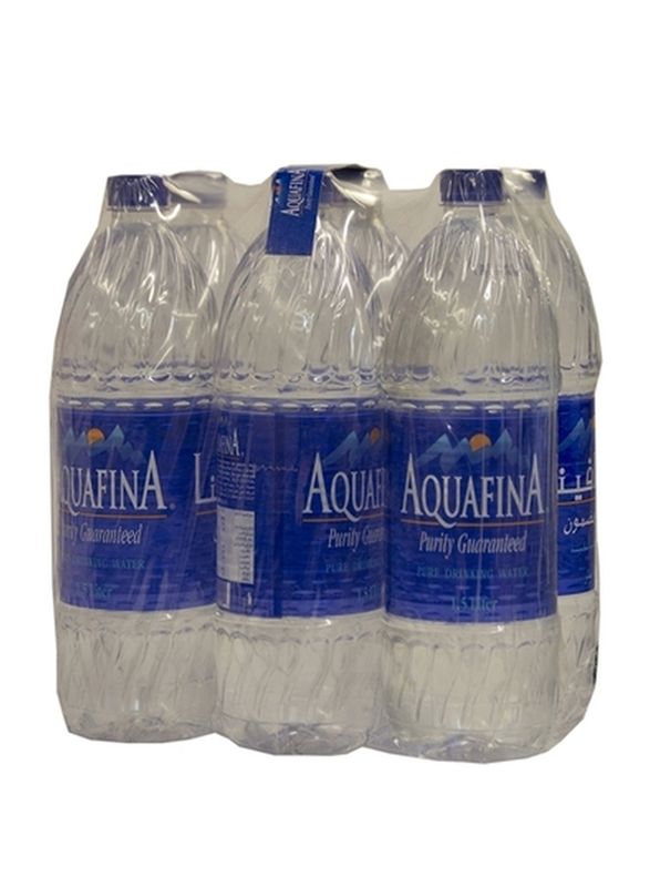 

Aquafina Shrink-Wrap Mineral Water Pet Bottle, 6 Bottles x 1.5 Liter