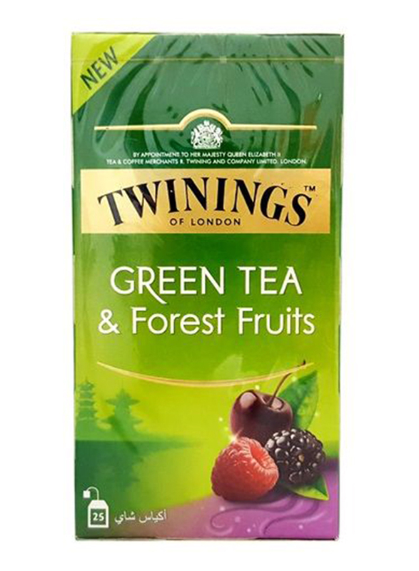 

Twinings Green Tea & Forest Fruits, 25 Tea Bags