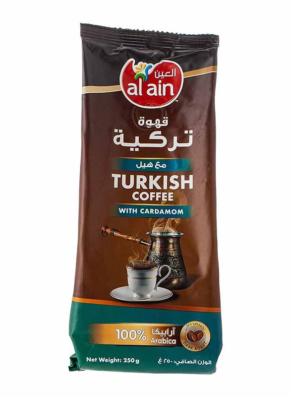 Al Ain Turkish Coffee with Cardamom, 250g