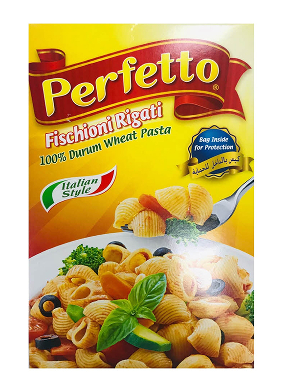 

Perfetto Fischioni Rigati Italiyan Style Wheat Pasta, 500g