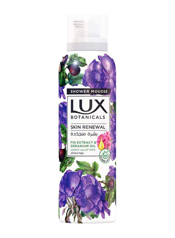 

Lux Botanicals Skin Renewal Shower Mousse, White, 200ml