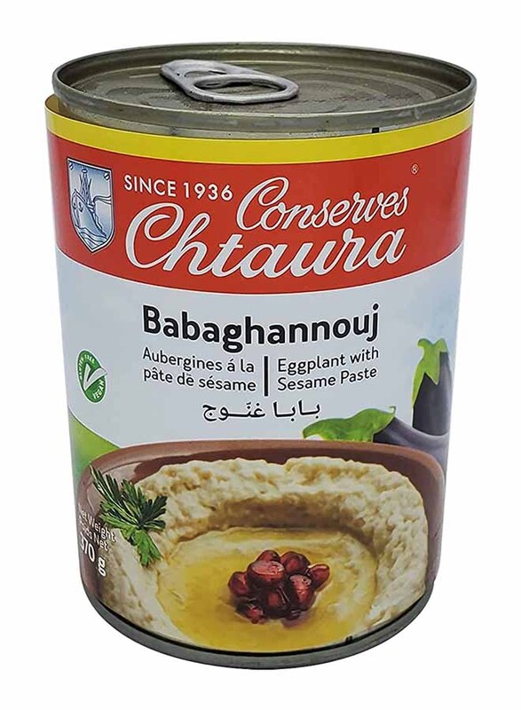 

Conserves Chtaura Babaghannouj Eggplant with Sesame Paste, 370g