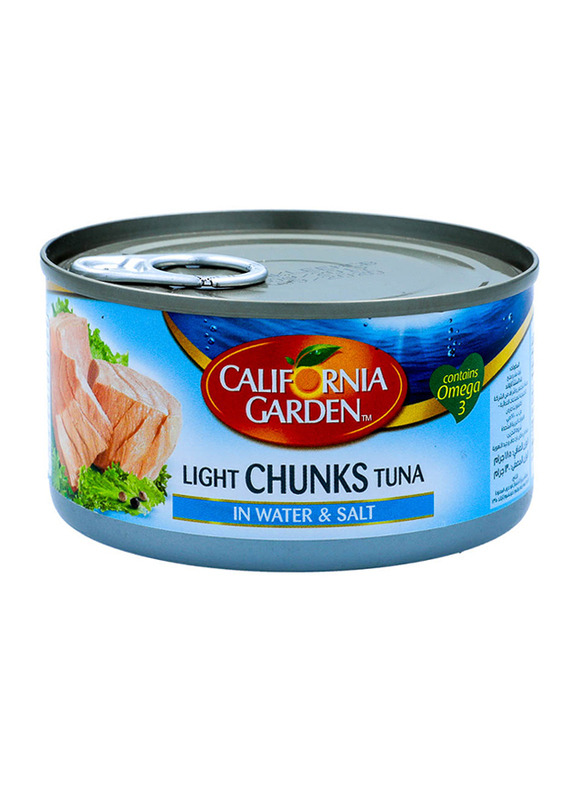 

California Garden Light Chunks Tuna in Water and Salt, 185g