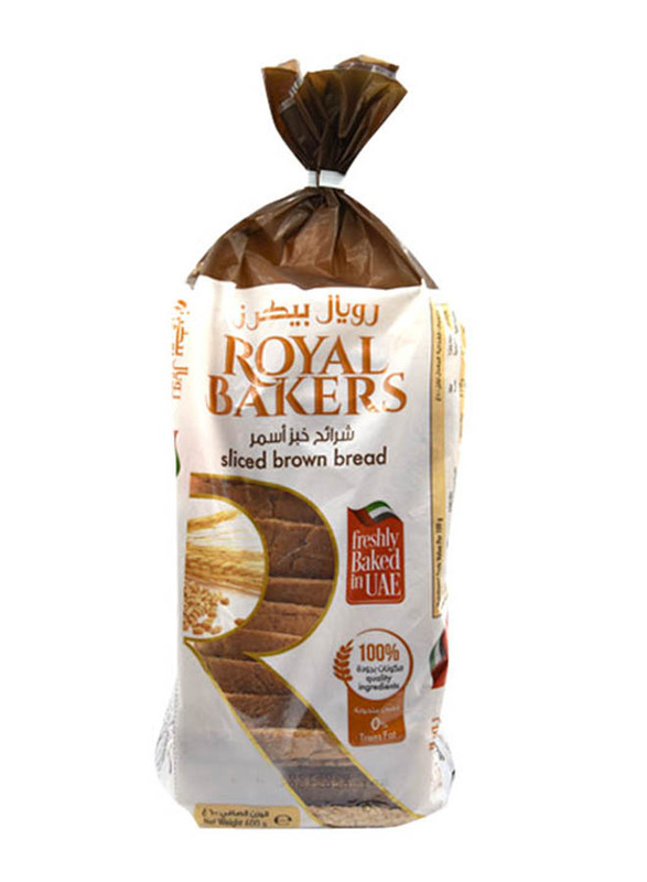 Royal Bakers Sliced Soft Brown Bread, 600g