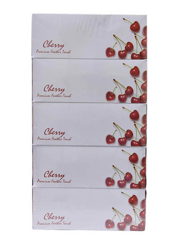 

Smart Cherry Facial Tissues, 5 Box