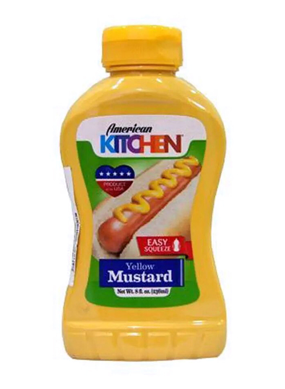 

American Kitchen Yellow Mustard, 236ml